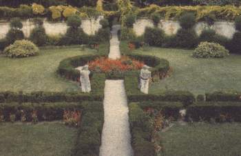 Il giardino all'italiana di palazzo Tullio-Altan